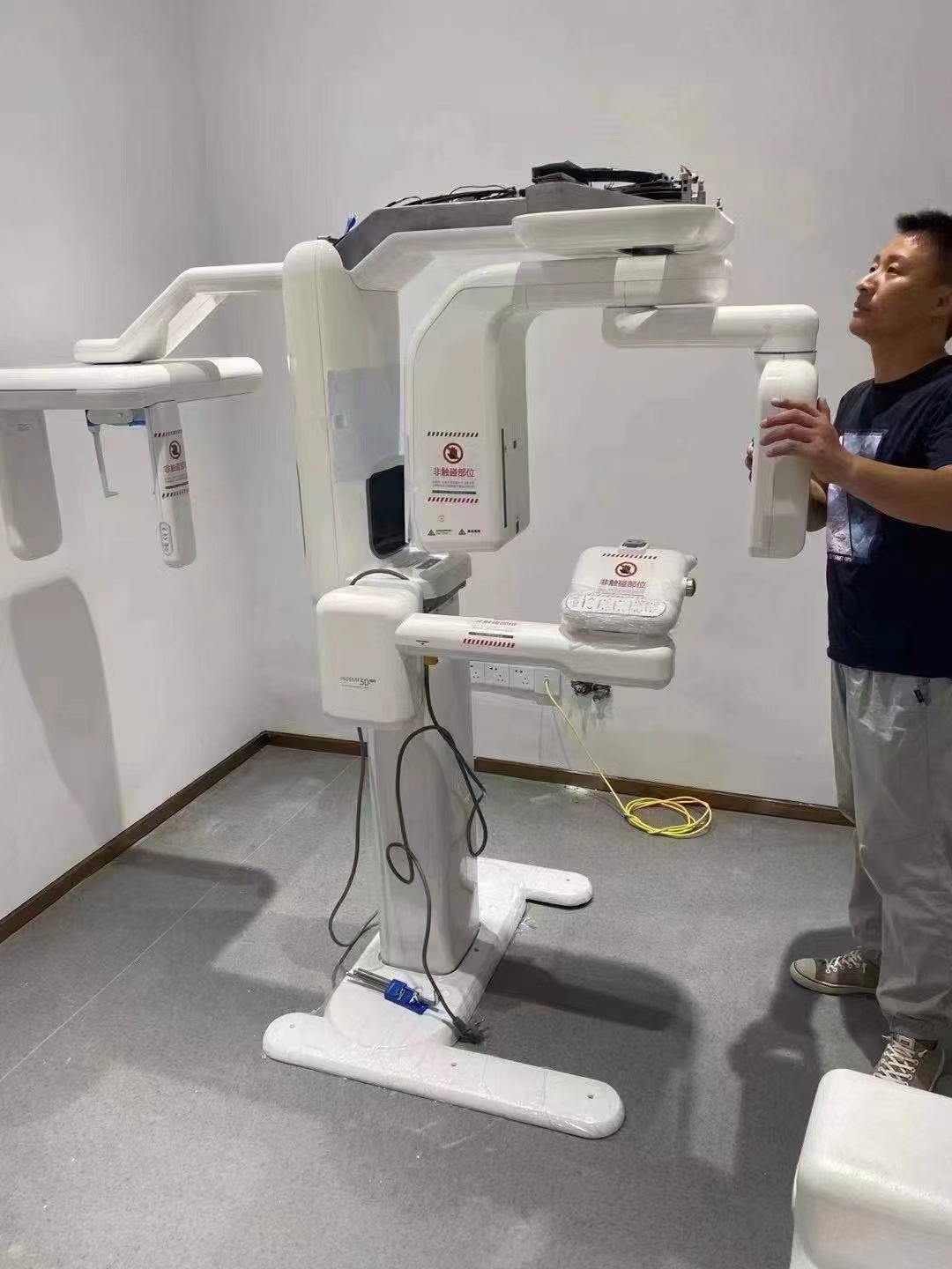 Real unit installation