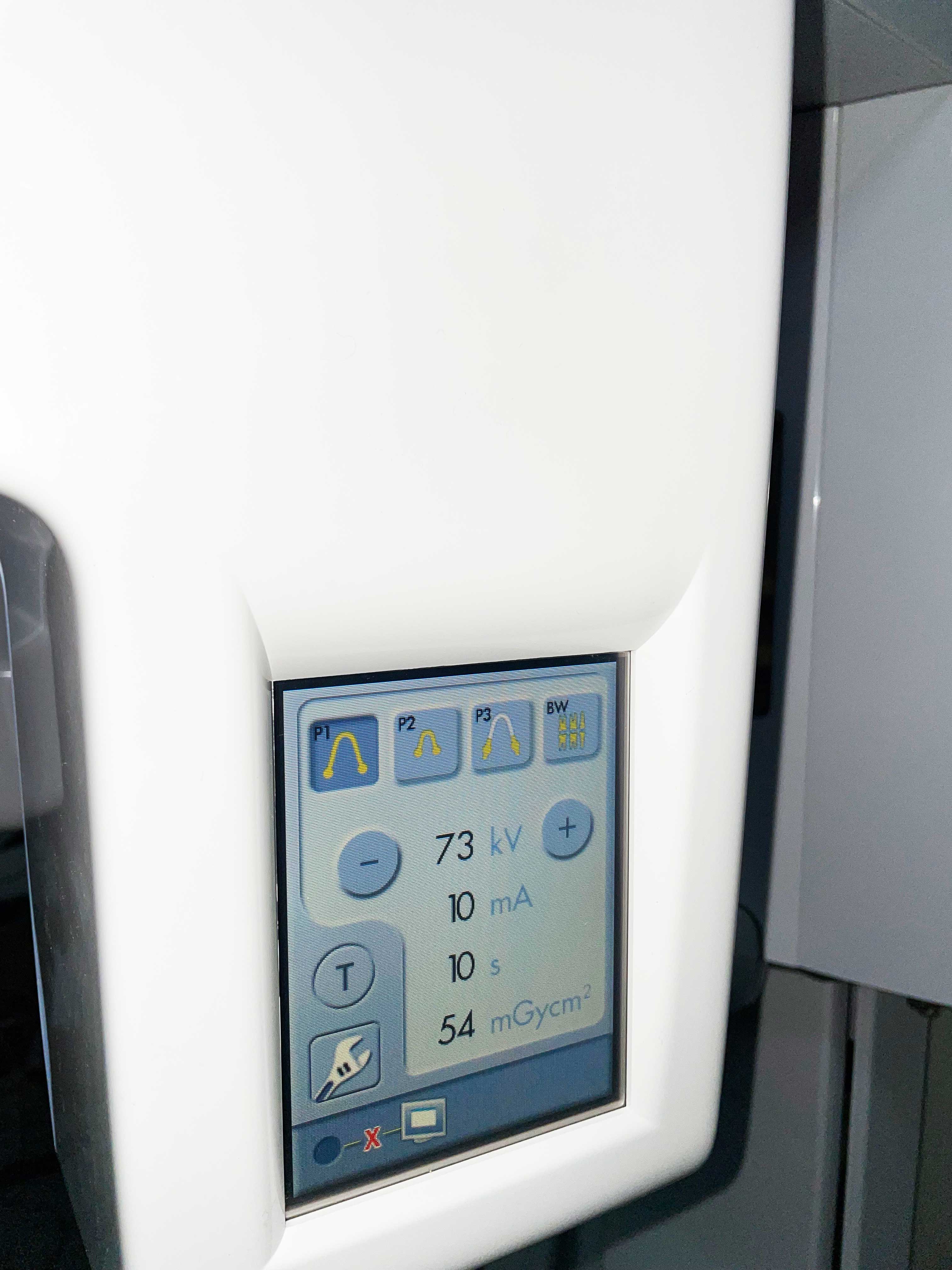 Touchscreen control panel