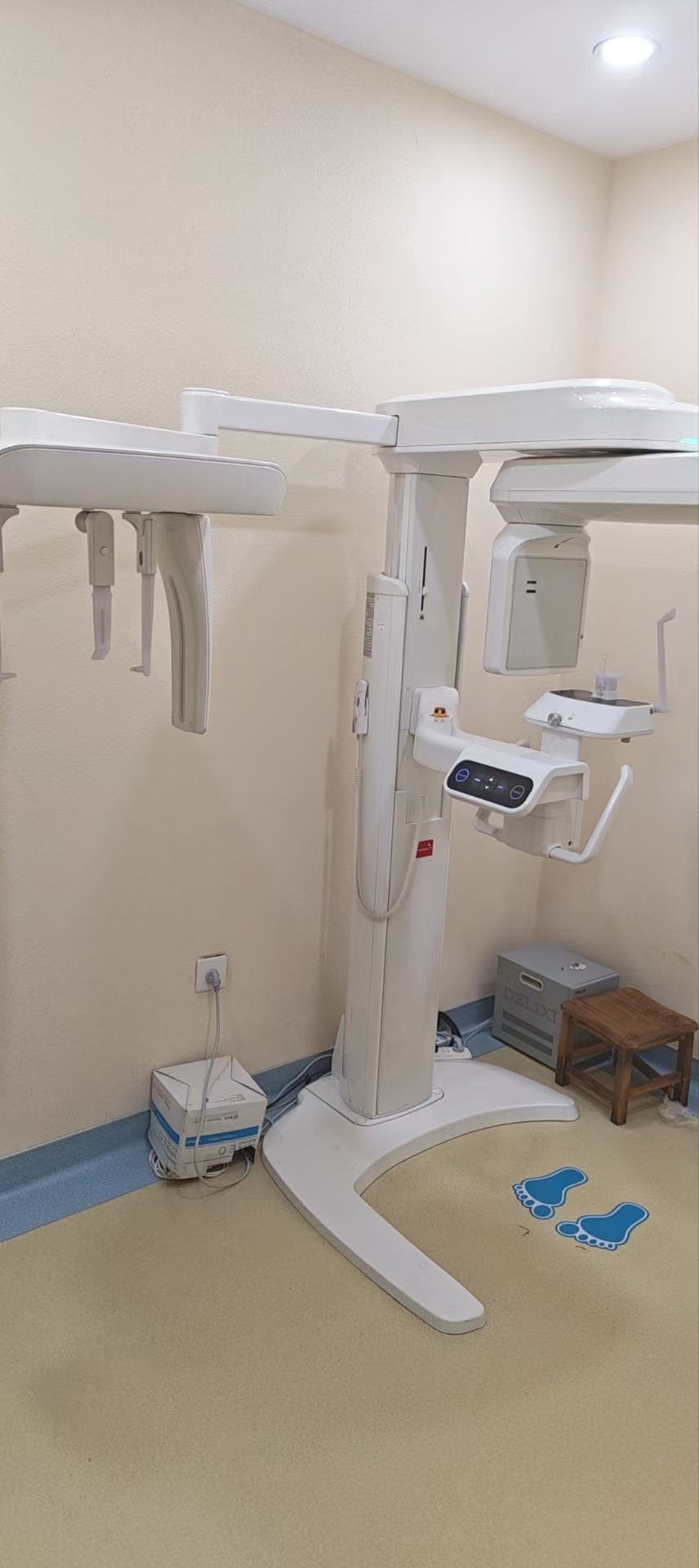 Vatech PAX-i3D panoramic and cephalometric arm configuration installed in clinic